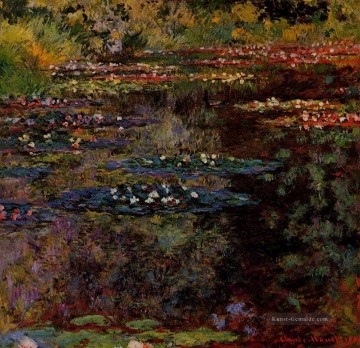  blumen - Wasserlilien IX Claude Monet impressionistische Blumen